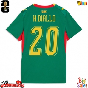 Senegal Habib Diallo #20 Replica Away Stadium Shirt for Women World Cup 2026 Short Sleeve